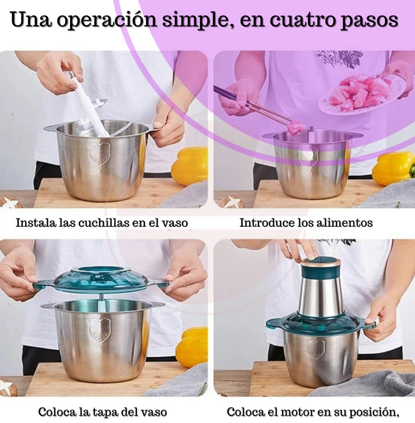 PROCESADOR DE ALIMENTOS + obsequio 🤩