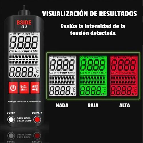 MULTIMETRO DIGITAL PROFESIONAL