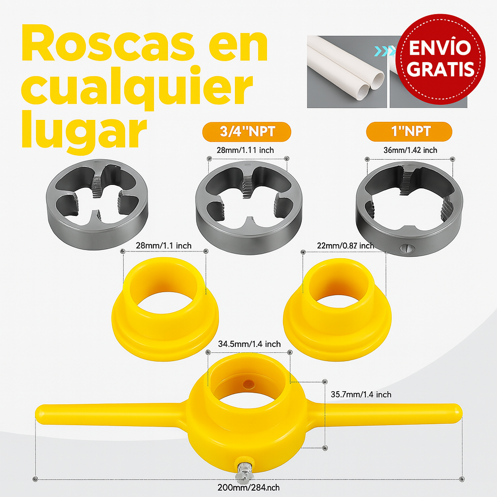 KIT DE ROSCA RAPIDA PPR