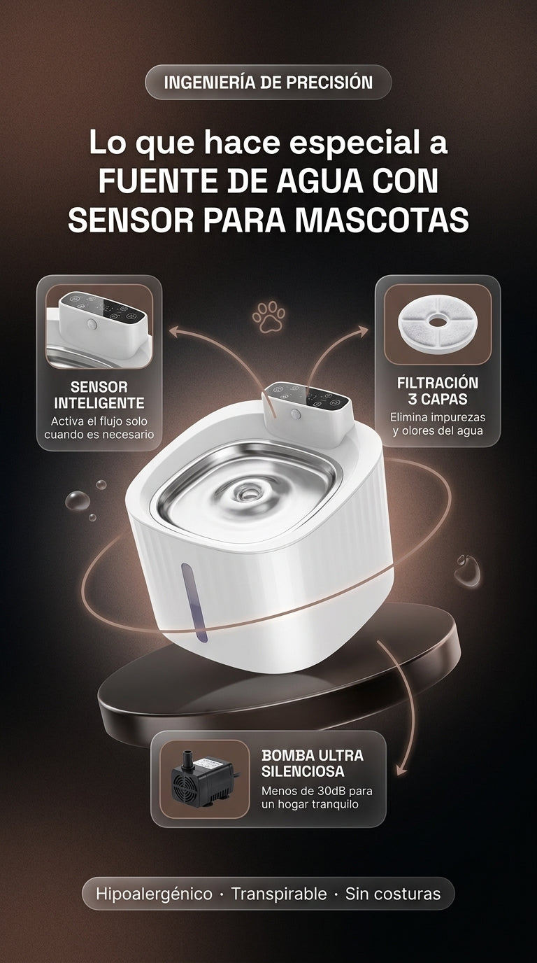 FUENTE DE AGUA PARA MASCOTAS