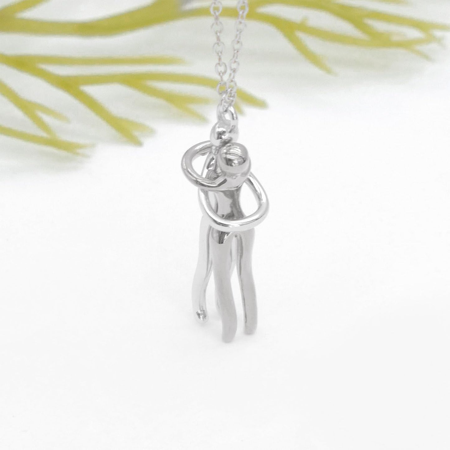 COLLAR DE PAREJA (Abrazo Eterno)