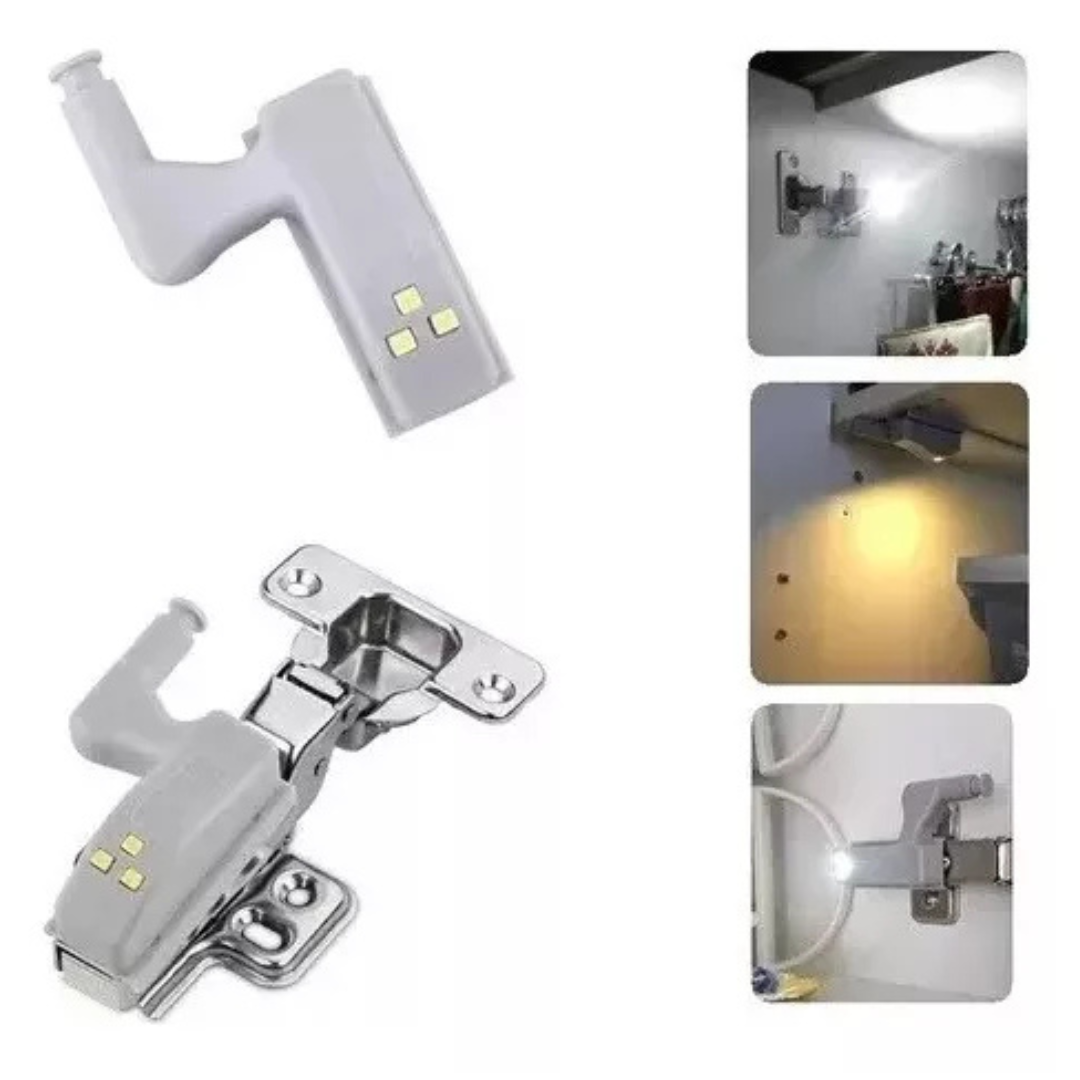 PROTECTOR DE BISAGRAS CON LUZ LED X 2