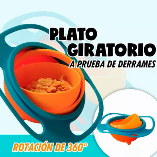 PLATO 360° ANTIDERRAMES PARA BEBÉ