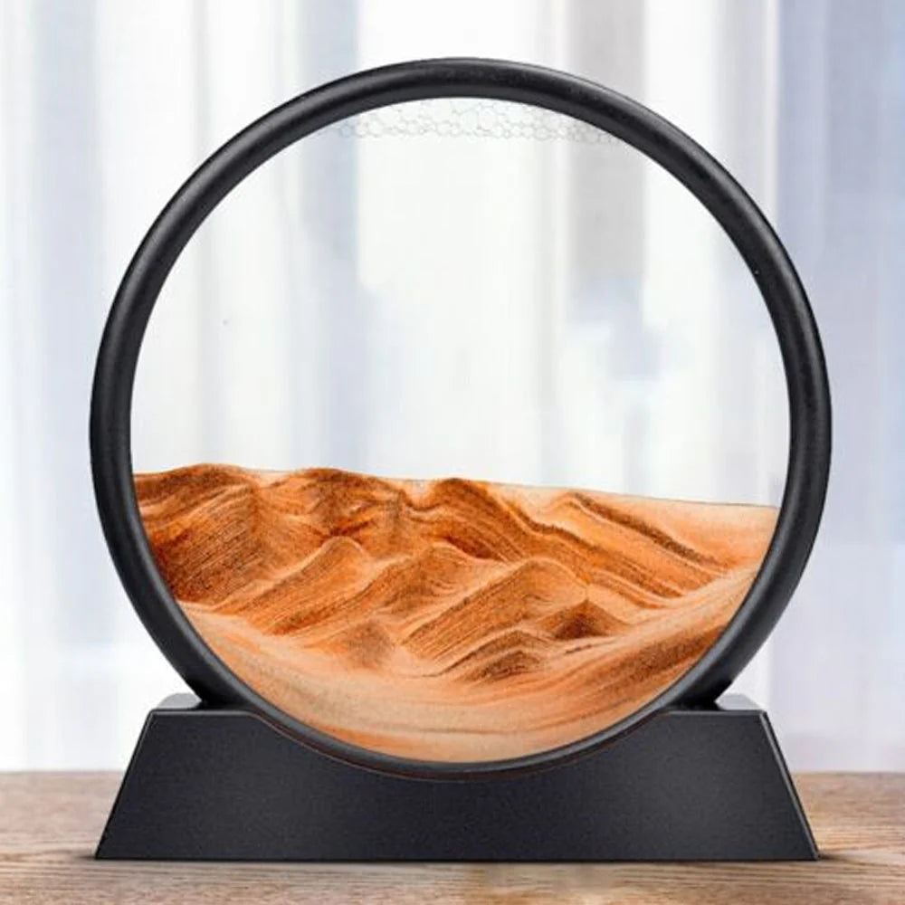 RELOJ DE ARENA CIRCULAR - PAISAJISTA