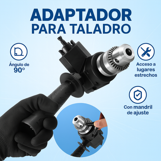 ADAPTADOR DE ANGULO  PARA TALADRO