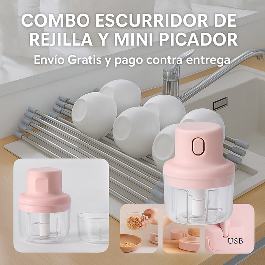 COMBO ESCURRIDOR Y PICADOR