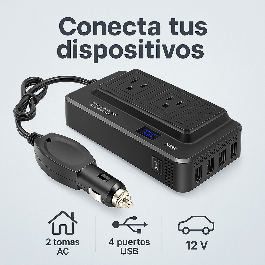 MULTITOMA PARA CARRO