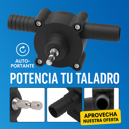 ADAPTADOR DE BOMBEO PARA TALADRO