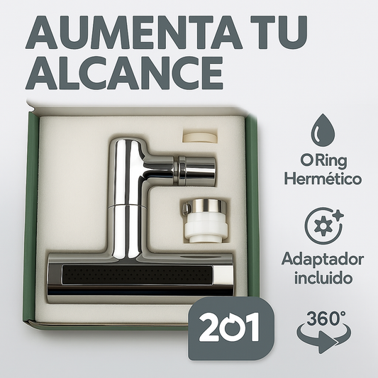 GRIFO UNIVERSAL (4 tipos de lluvia)