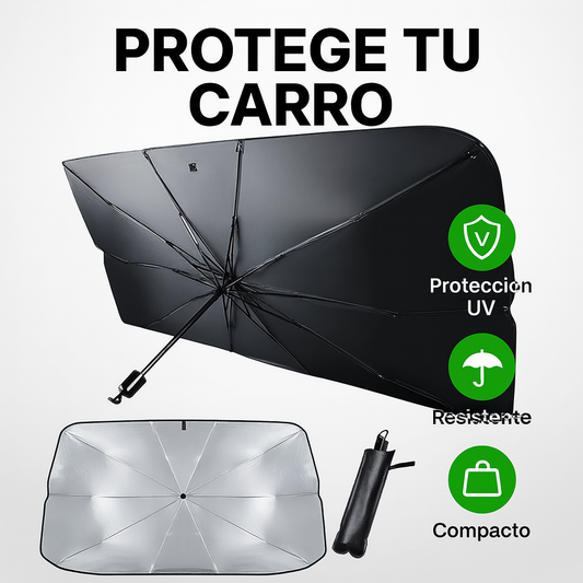 PARASOL PARA CARRO (Evita el calentamiento en tu carro)