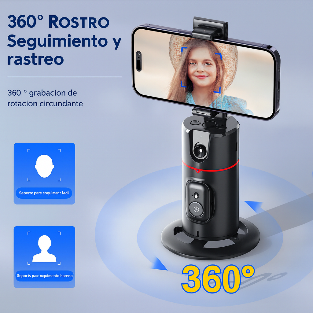 TRIPODE INALAMBRICO DE SEGUIMIENTO FACIAL