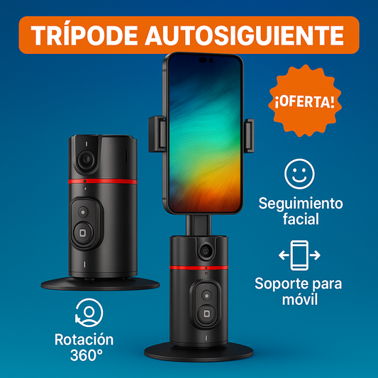 TRIPODE INALAMBRICO DE SEGUIMIENTO FACIAL