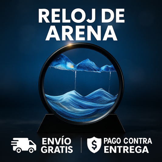 RELOJ DE ARENA CIRCULAR - PAISAJISTA