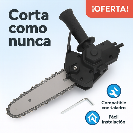 ADAPTADOR DE TALADRO A MOTOSIERRA 6