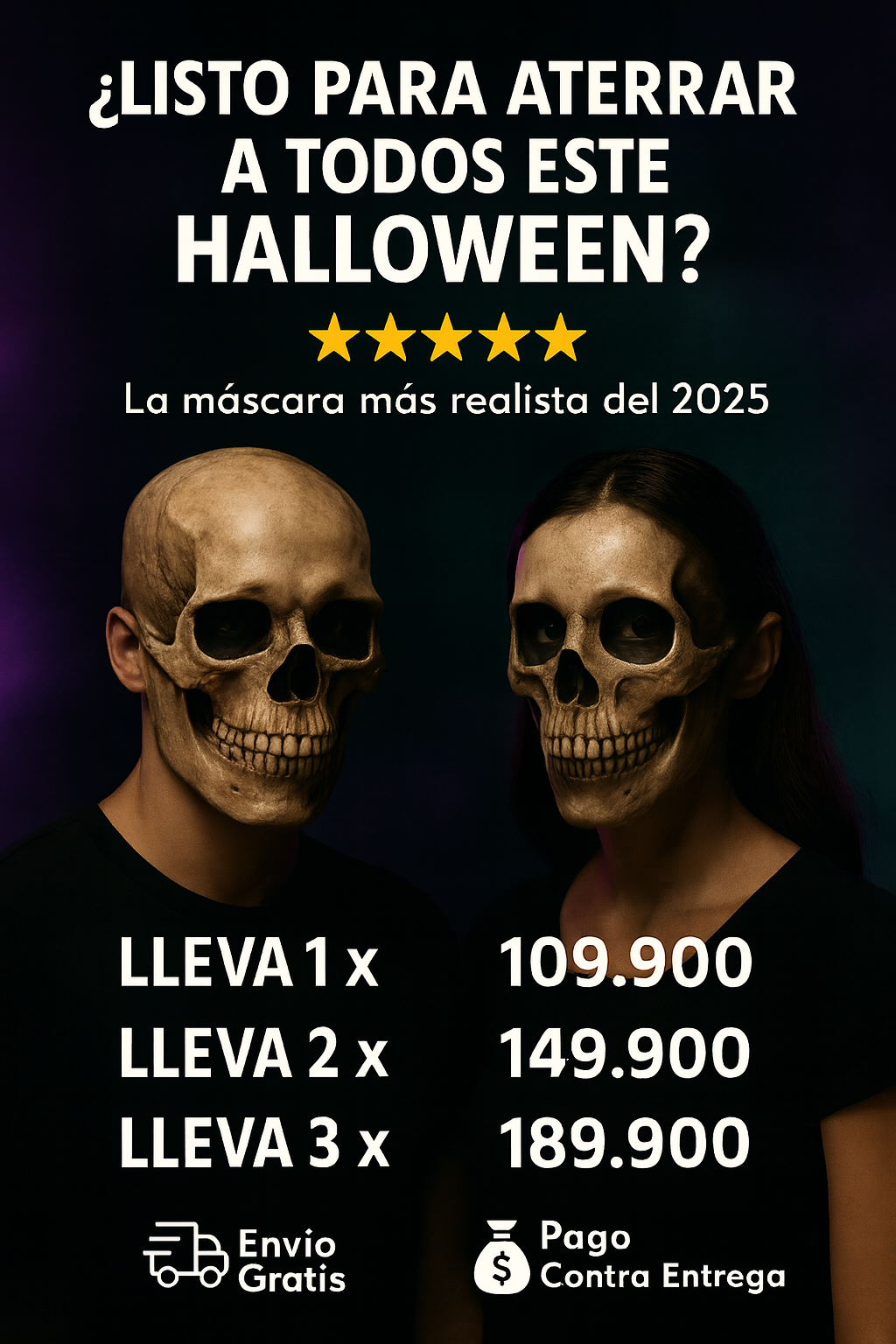 MASCARA MOVIL PARA HALLOWEN
