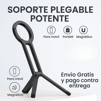 Trípode Magnético Flexible 3 en 1 – Graba, Transmite y Captura con Comodidad