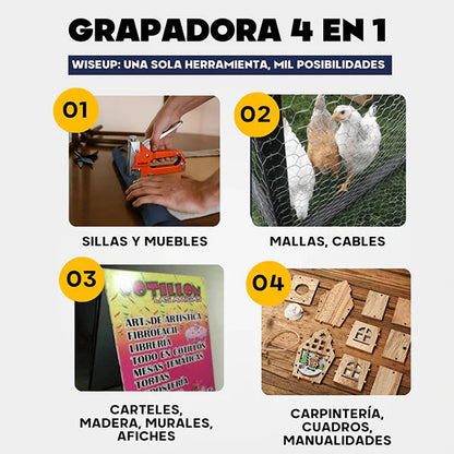 GRAPADORA 4 EN 1