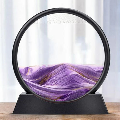 RELOJ DE ARENA CIRCULAR - PAISAJISTA