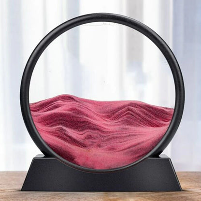 RELOJ DE ARENA CIRCULAR - PAISAJISTA
