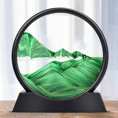 RELOJ DE ARENA CIRCULAR - PAISAJISTA