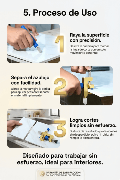 CORTADOR DE AZULEJOS 2 EN 1
