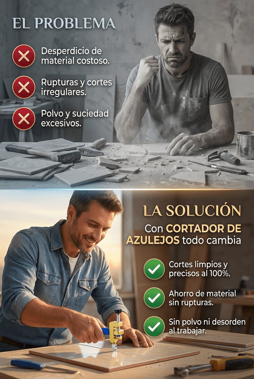 CORTADOR DE AZULEJOS 2 EN 1