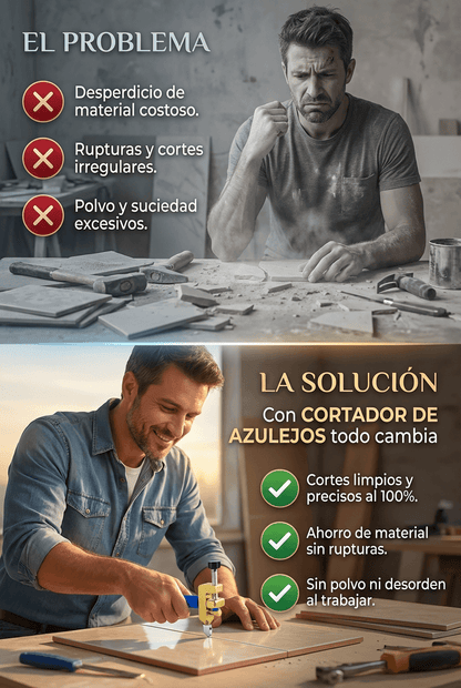 CORTADOR DE AZULEJOS 2 EN 1