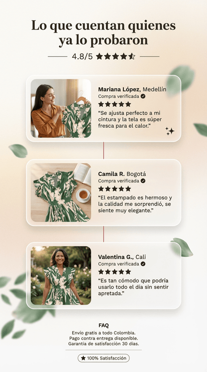 “EL VESTIDO QUE REALZA TU FIGURAY ENAMORA A PRIMERA VISTA 🌸 – Diseño Floral Elegante y Súper Cómodo”
