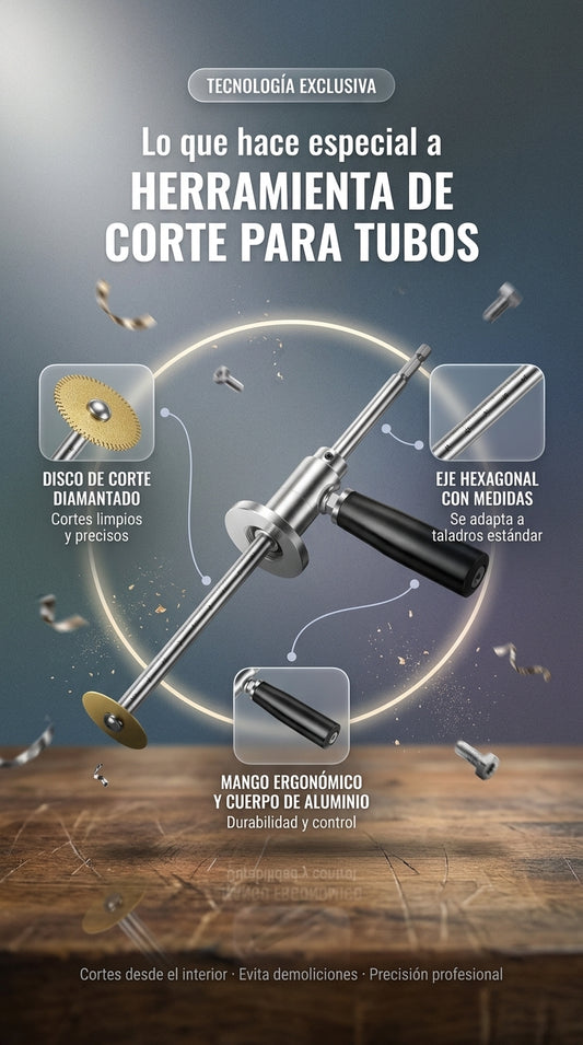 HERRAMIENTA DE CORTE PARA TUBOS