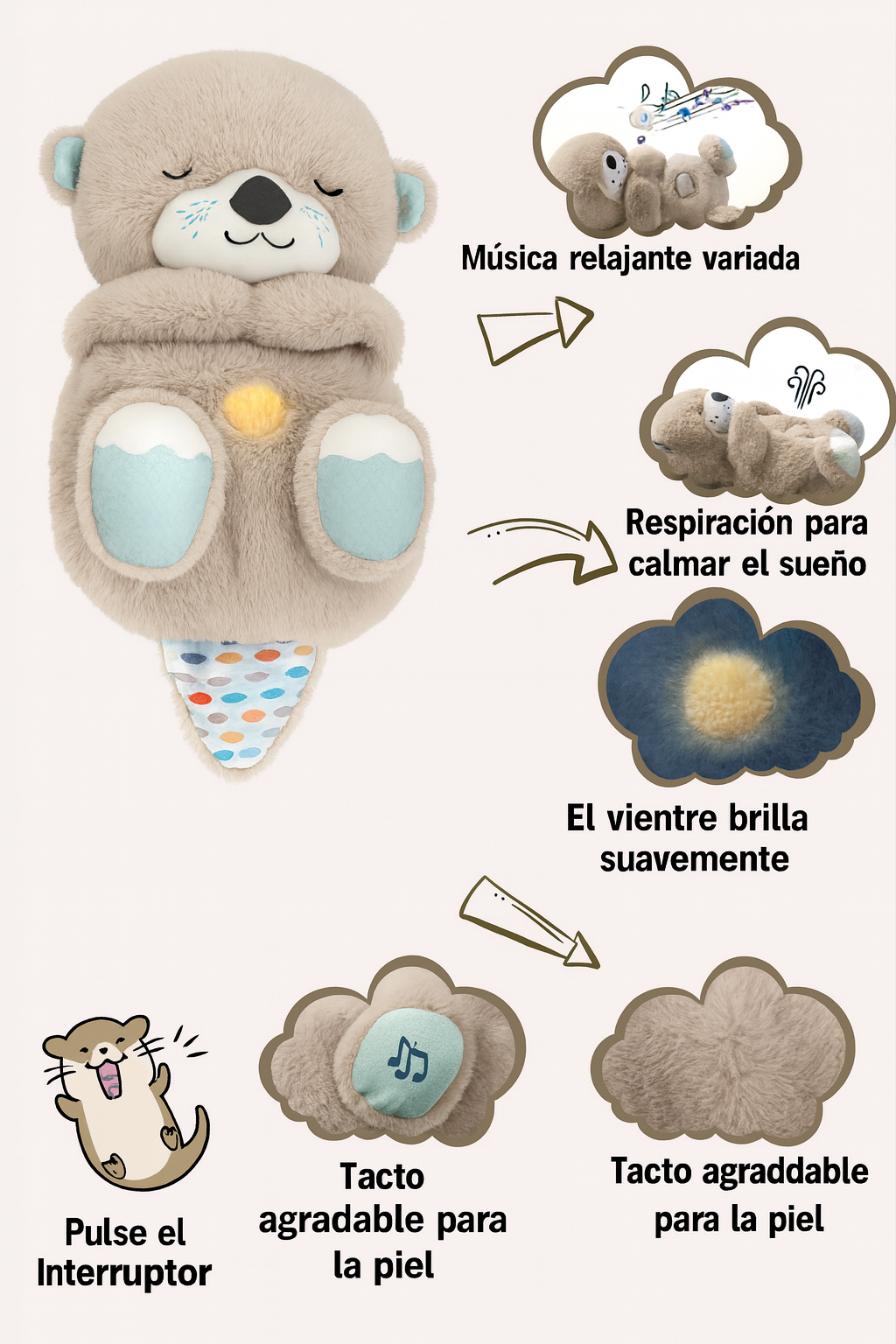 PELUCHE QUE RESPIRA