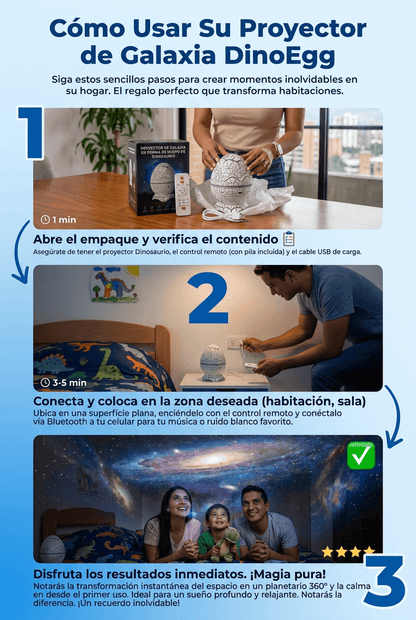 PROYECTOR DE ESTRELLAS Y GALAXIAS