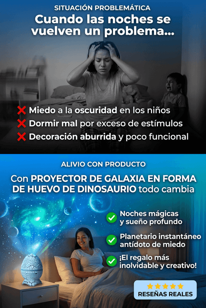 PROYECTOR DE ESTRELLAS Y GALAXIAS