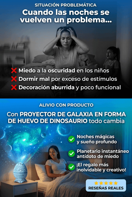 PROYECTOR DE ESTRELLAS Y GALAXIAS