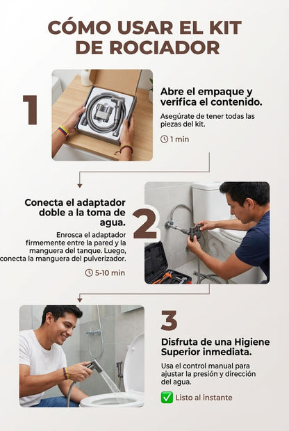 PULVERIZADOR VALVULA - DOBLE