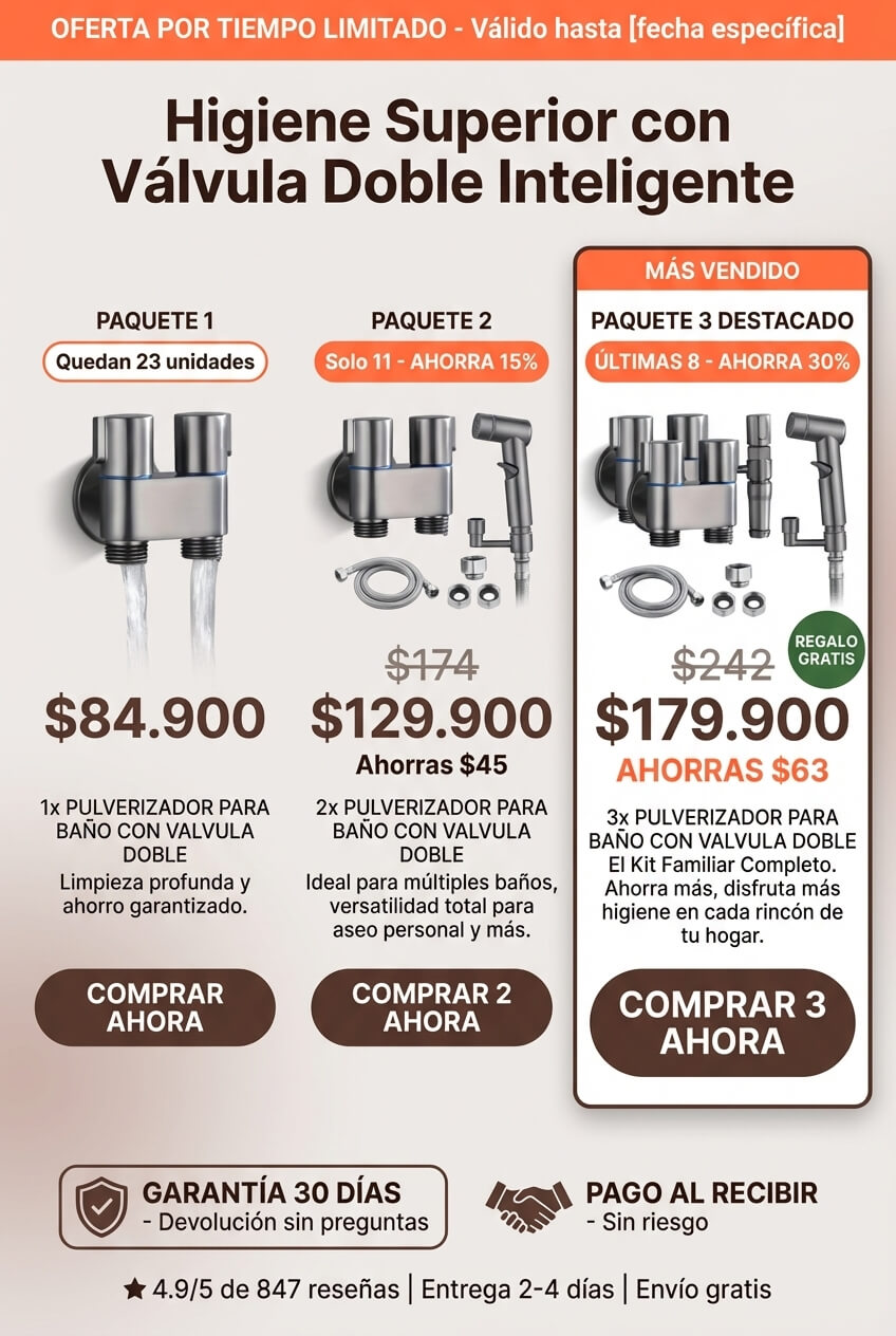 PULVERIZADOR VALVULA - DOBLE