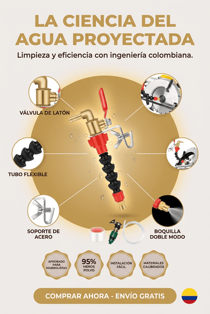 BOQUILLA DE AGUA PARA AMOLADORA
