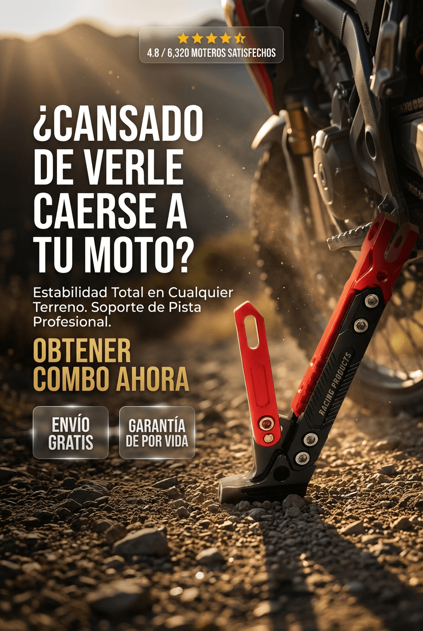 SOPORTE LATERAL PARA MOTO