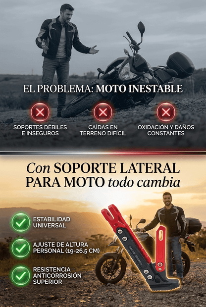 SOPORTE LATERAL PARA MOTO