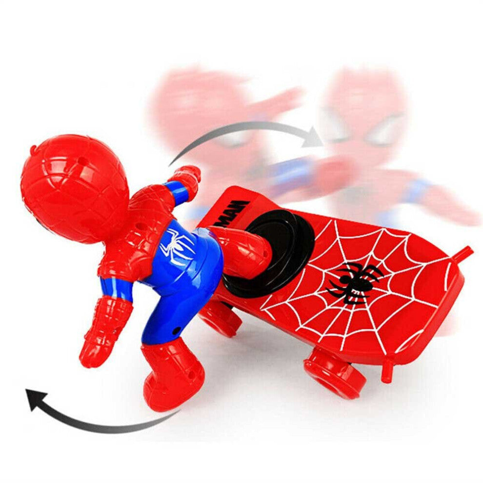 SPIDERMAN EN PATINETA
