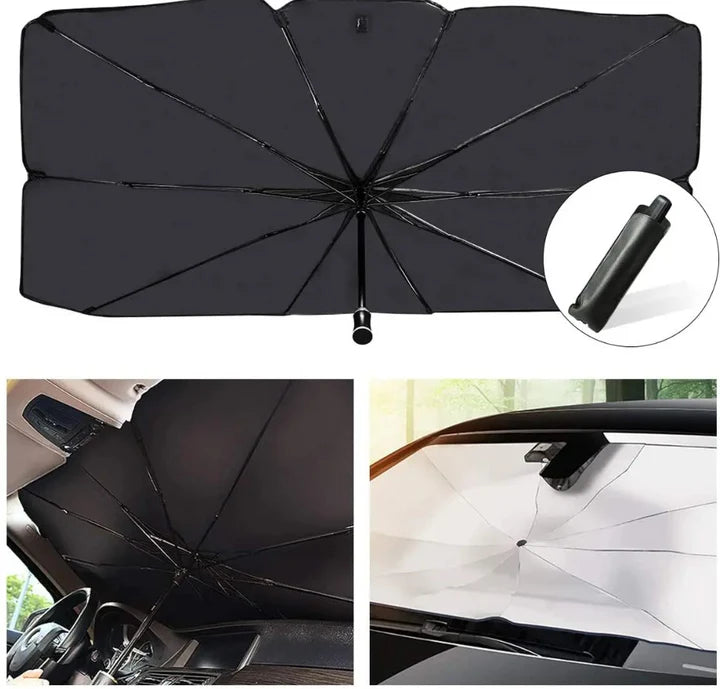PARASOL PARA CARRO (Evita el calentamiento en tu carro)