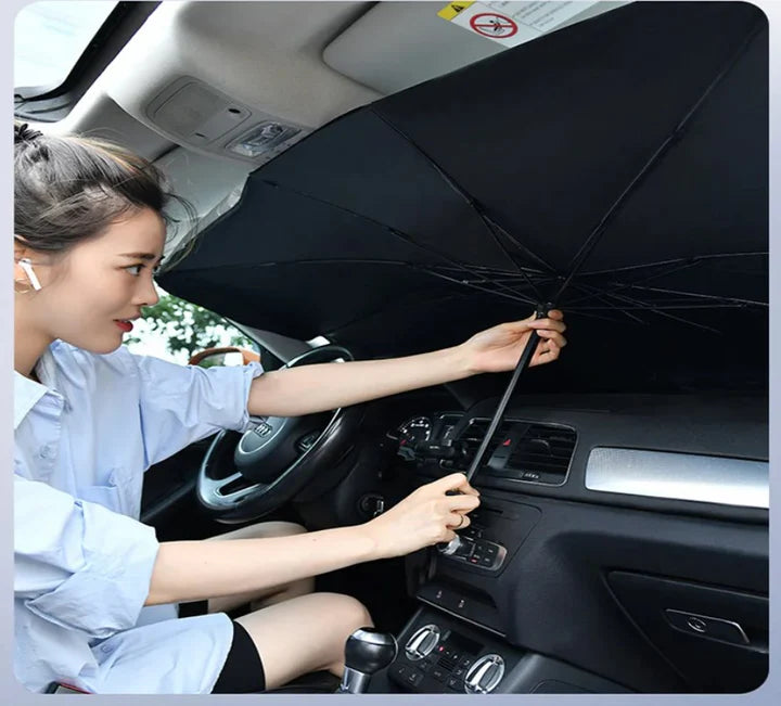 PARASOL PARA CARRO (Evita el calentamiento en tu carro)