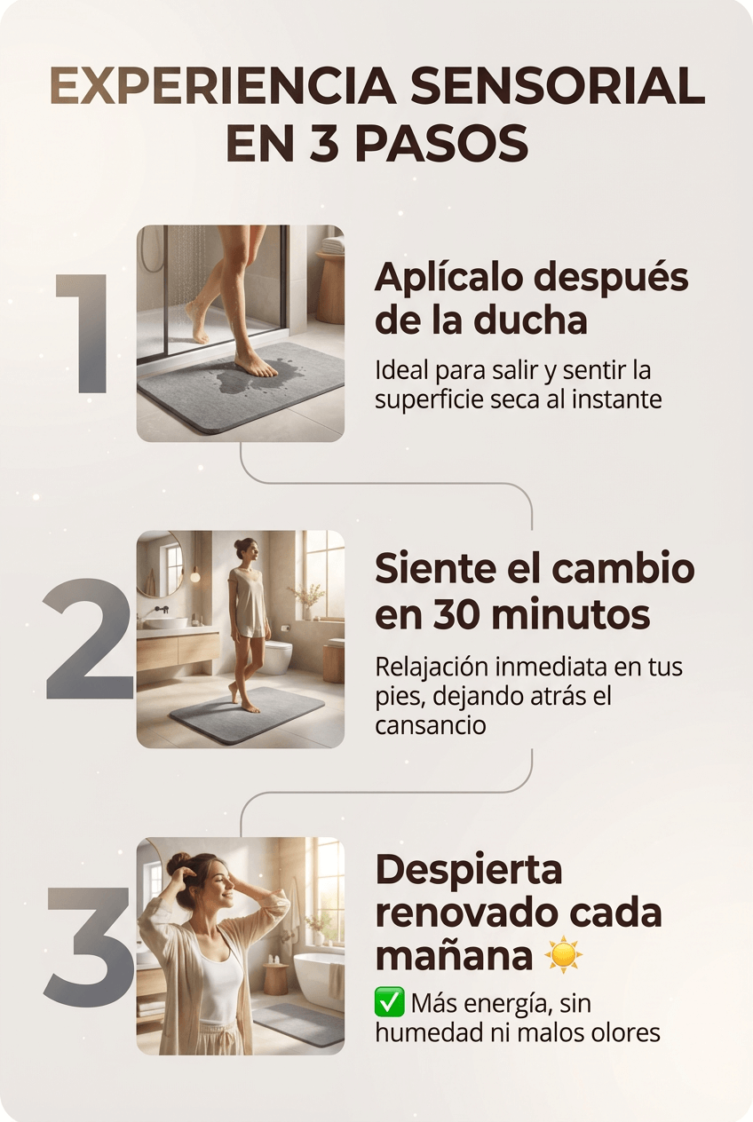 TAPETE EN PIEDRA SUPER ABSORBENTE